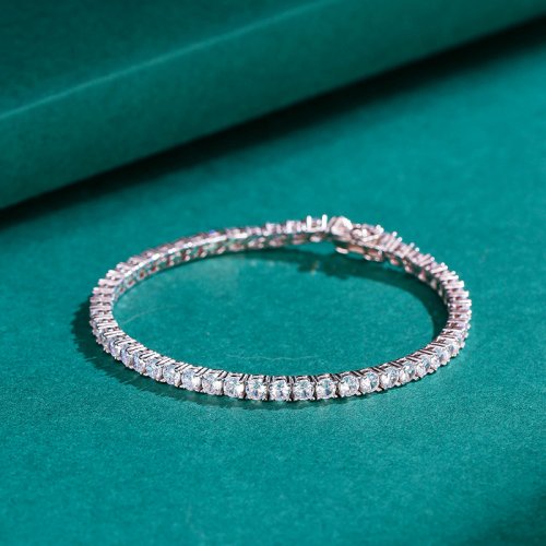 925 Sterling Silver Flexible Link Bracelet